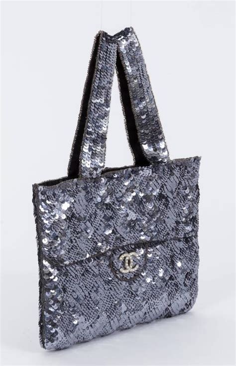 chanel silver evening bag|chanel evening bags prices.